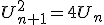 U^{2}_{n+1}=4U_{n}
